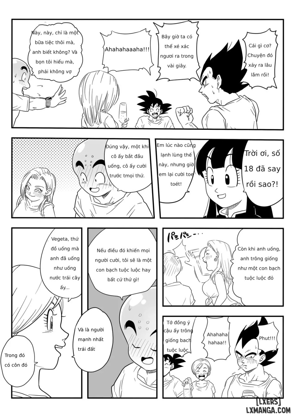 [Pink Mousse] NTR18: A sassy girl's erotic switch is turned on by the influence of alcohol (Dragon Ball Super) 