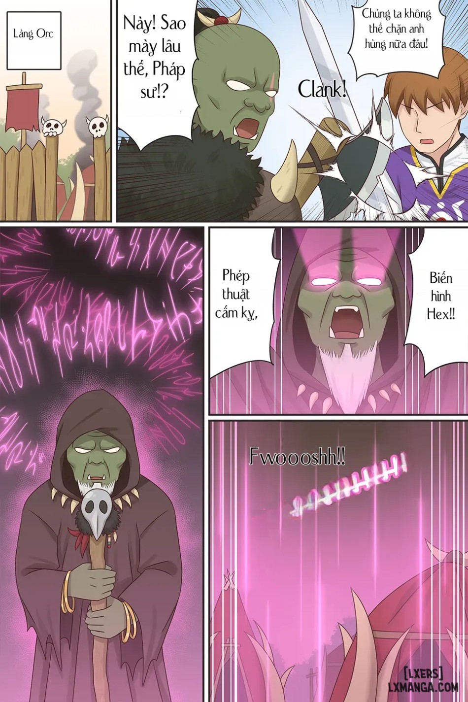The Orc's Forbidden Magic - 210vn team 