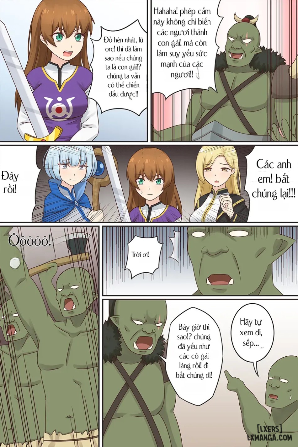 The Orc's Forbidden Magic - 210vn team 