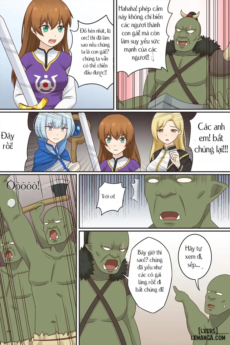 The Orc's Forbidden Magic - 210vn team 