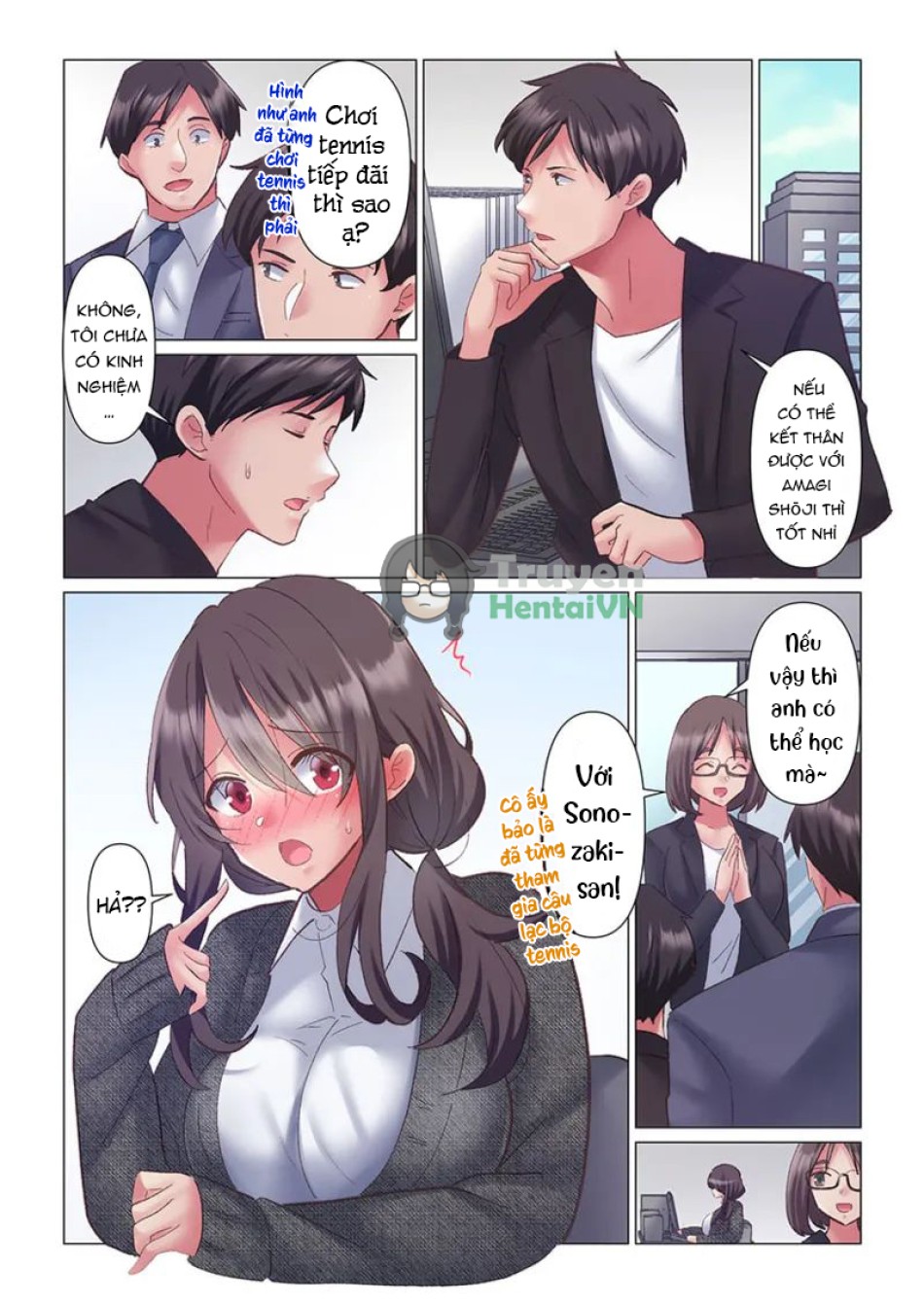 Nữ thư kí gợi cảm 