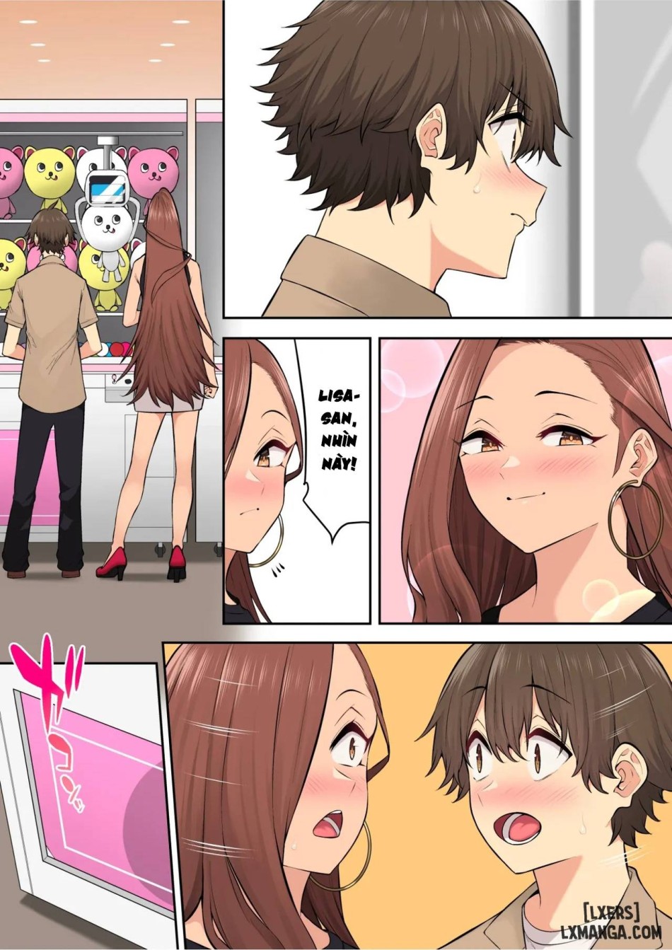 Imaizumi đưa cả bầy gyaru về nhà mình 7 