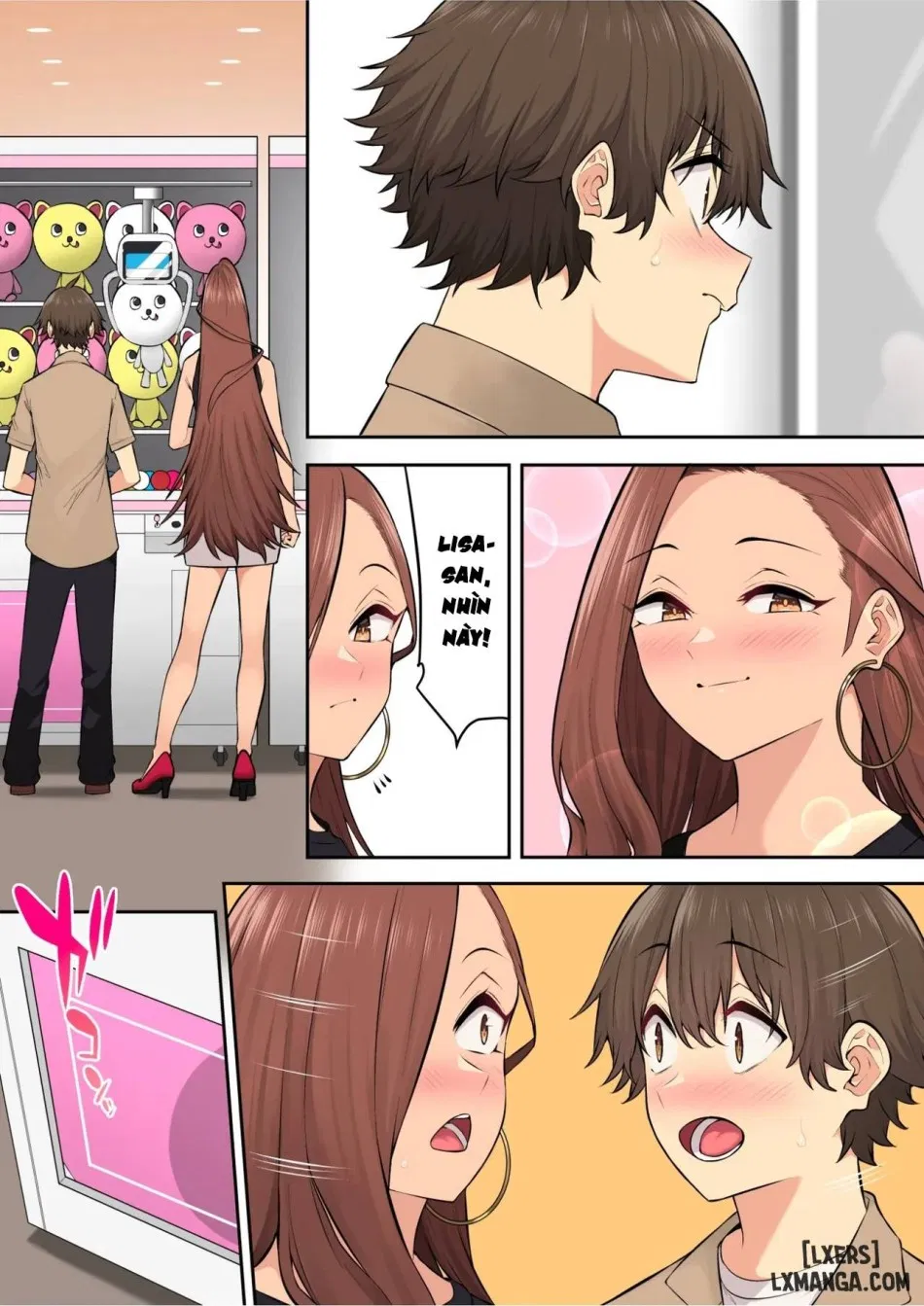 Imaizumi đưa cả bầy gyaru về nhà mình 7 