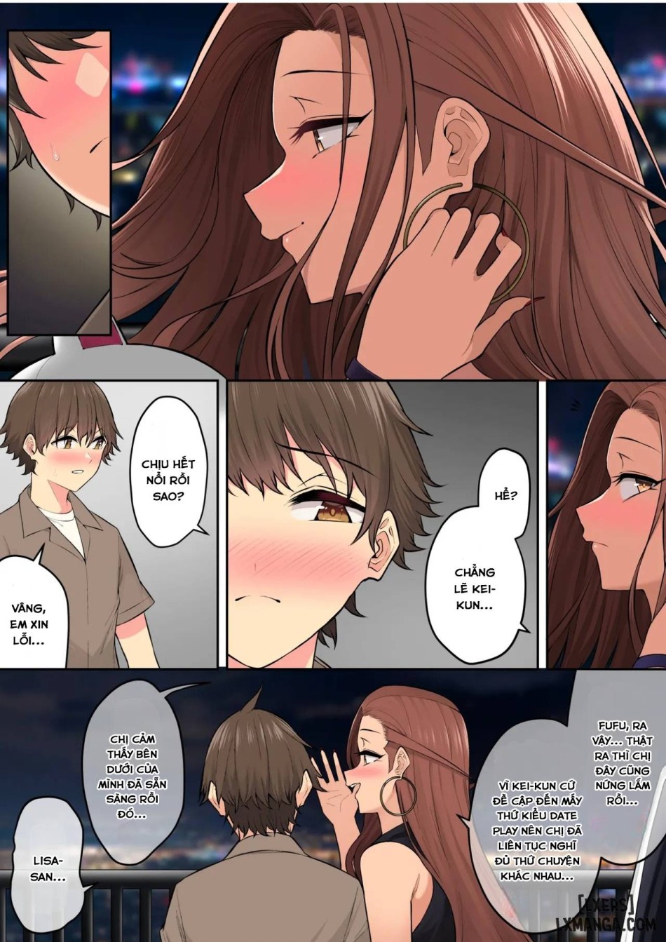 Imaizumi đưa cả bầy gyaru về nhà mình 7 