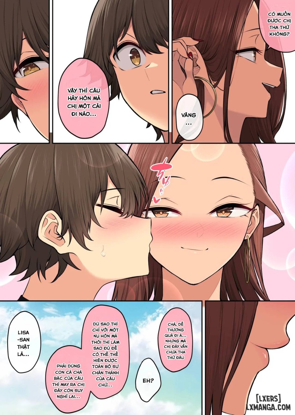 Imaizumi đưa cả bầy gyaru về nhà mình 7 
