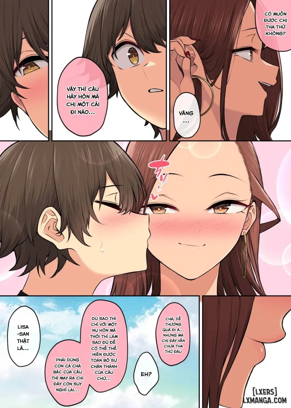 Imaizumi đưa cả bầy gyaru về nhà mình 7 