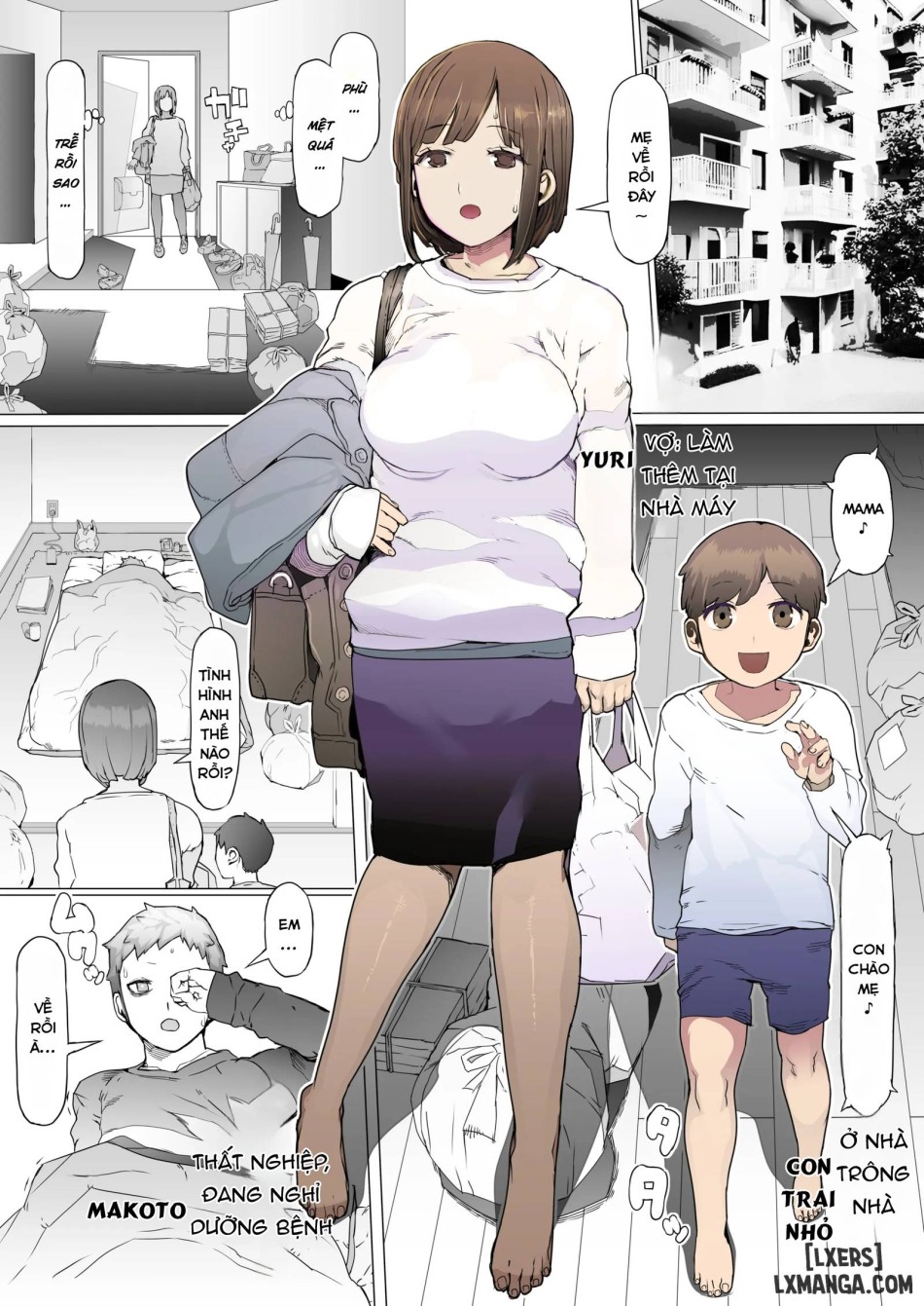 Hinpu no Sa - Kane de Toriageta Taninzuma o Shuu Feti Saiaku Maso Shihai Kyouiku 