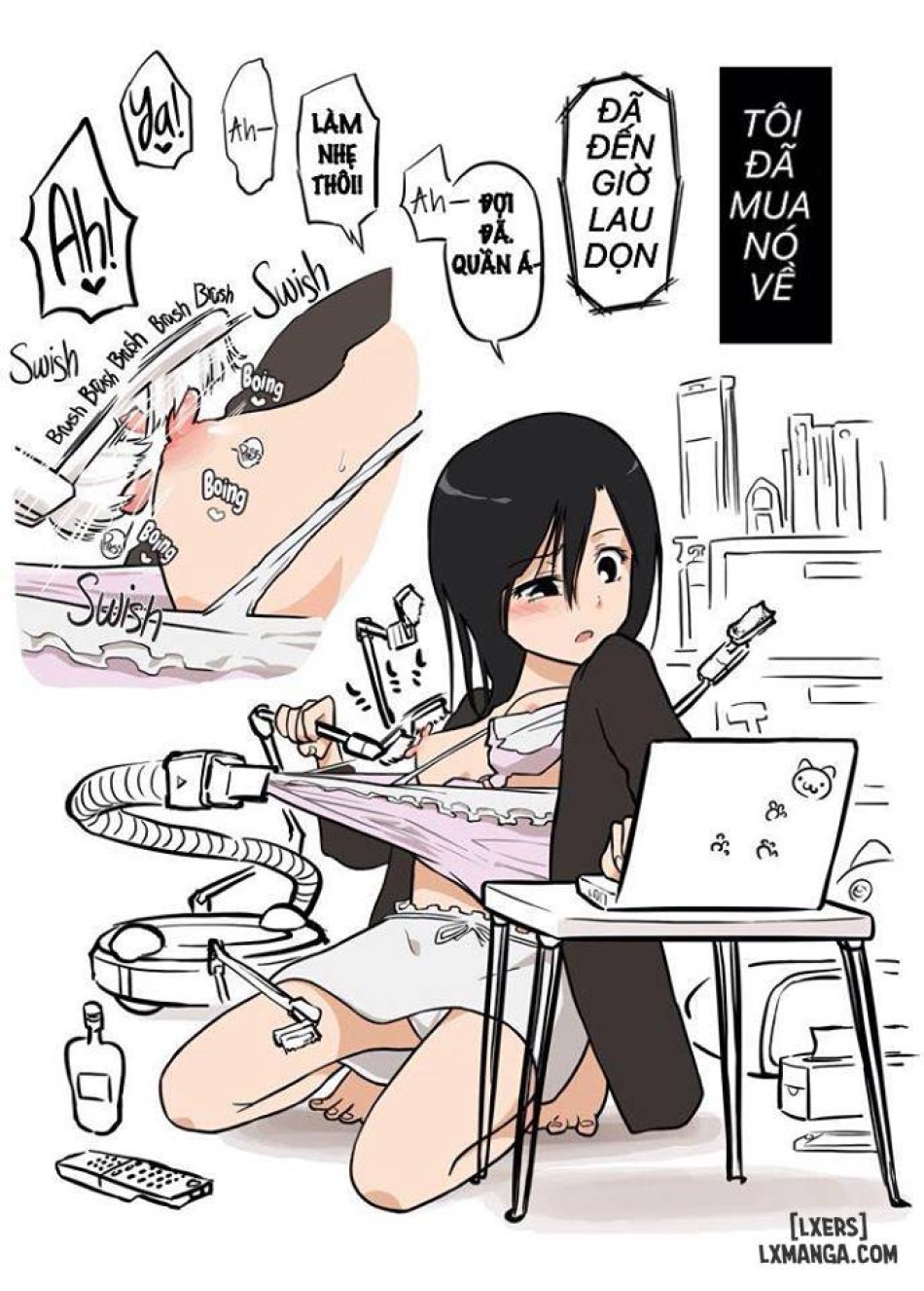 Bị Máy Hút Bụi Chịch 