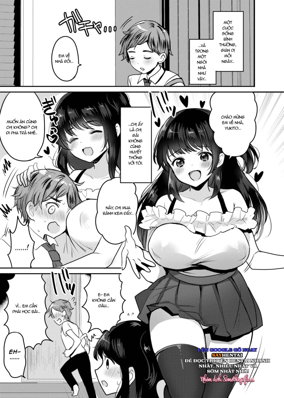 Chị gái là một Succubus dâm đãng. 