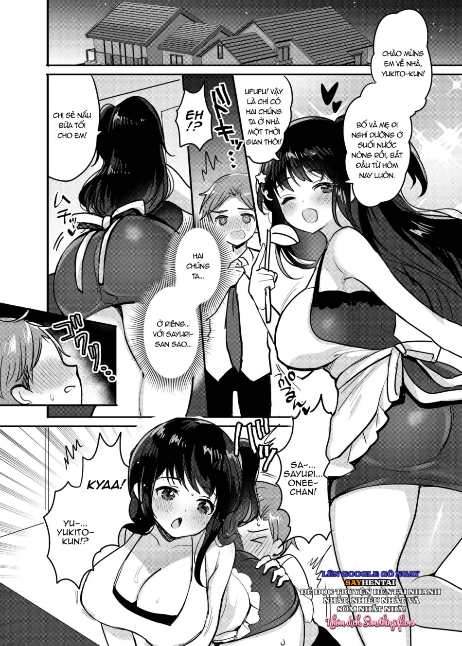 Chị gái là một Succubus dâm đãng. 