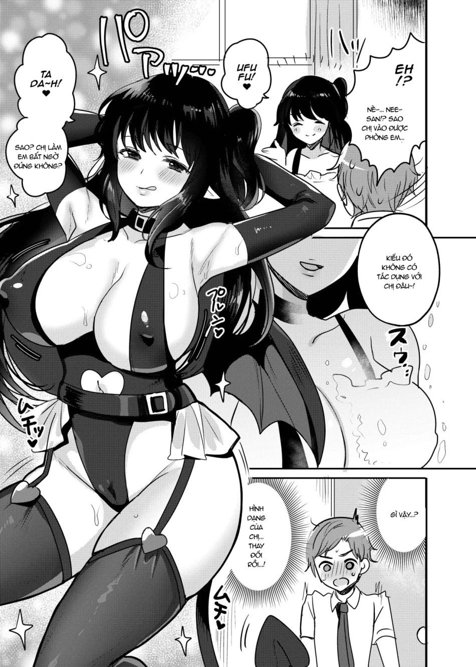 Chị gái là một Succubus dâm đãng. 