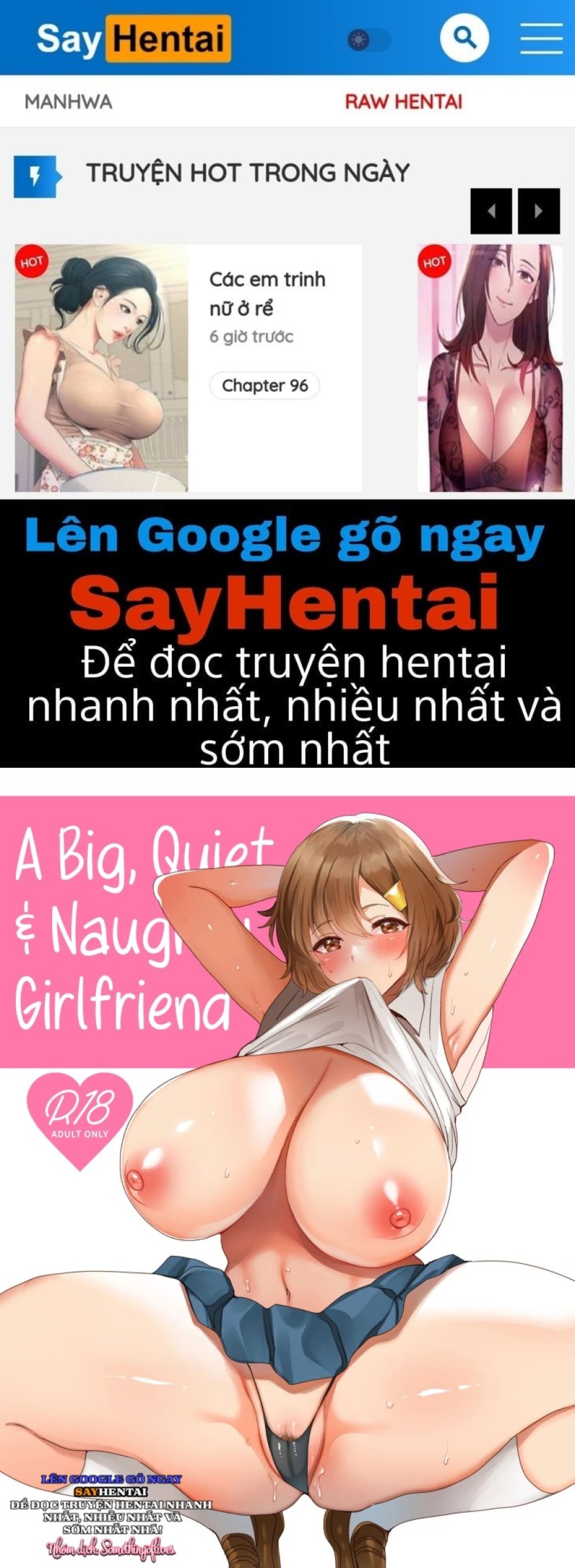 Cô bạn gái ít nói và gợi cảm của tôi. 