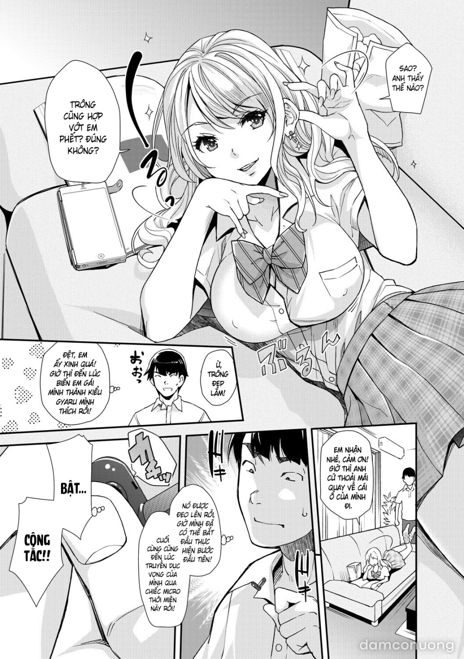 Cô em gái gyaru ra liên tục trong trò chơi thôi miên! 