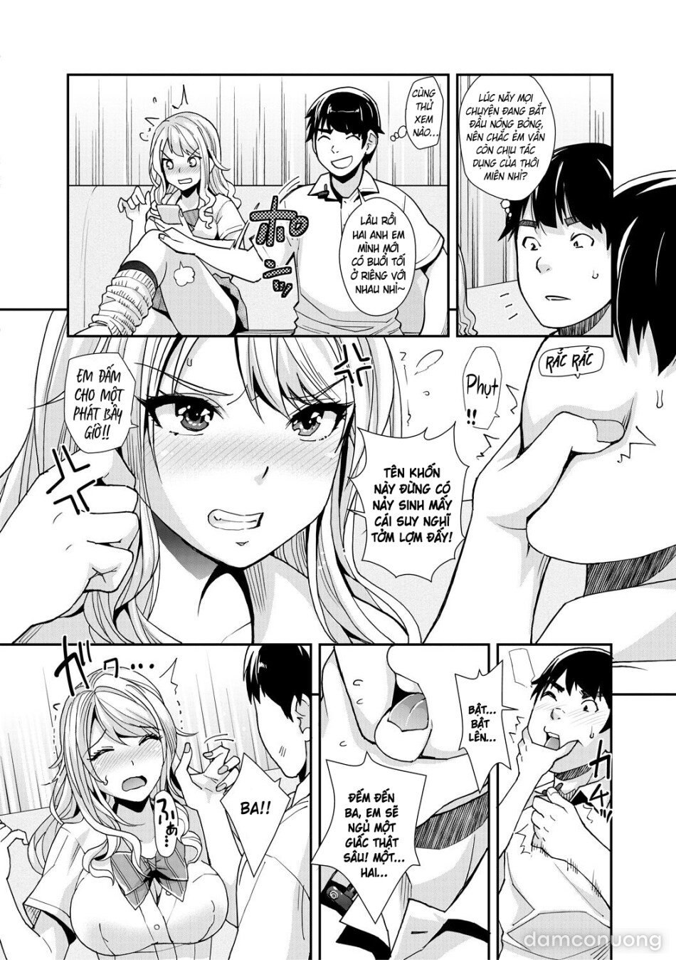 Cô em gái gyaru ra liên tục trong trò chơi thôi miên! 