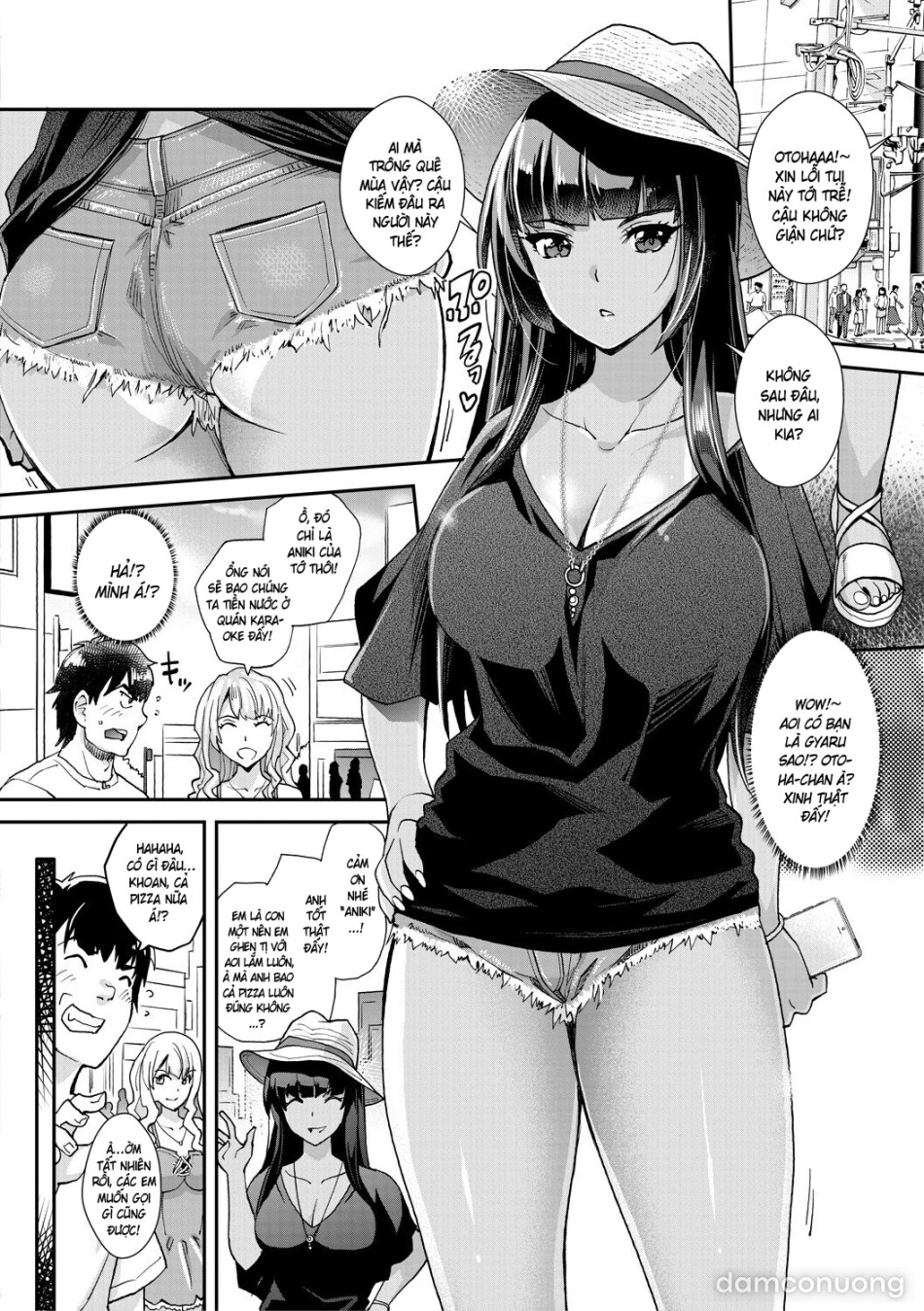 Cô em gái gyaru ra liên tục trong trò chơi thôi miên! 