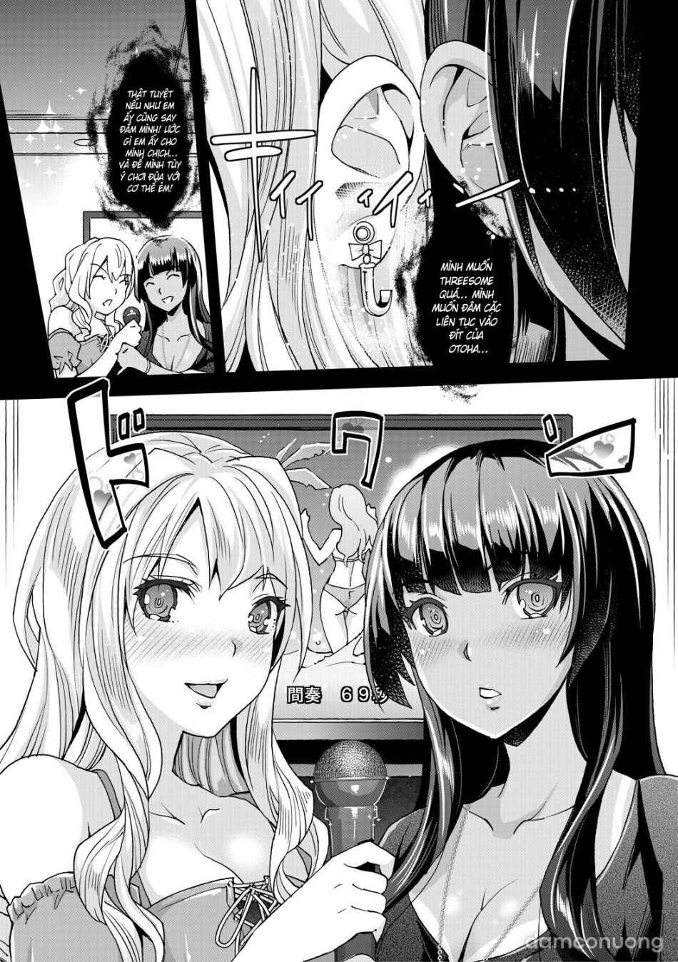 Cô em gái gyaru ra liên tục trong trò chơi thôi miên! 