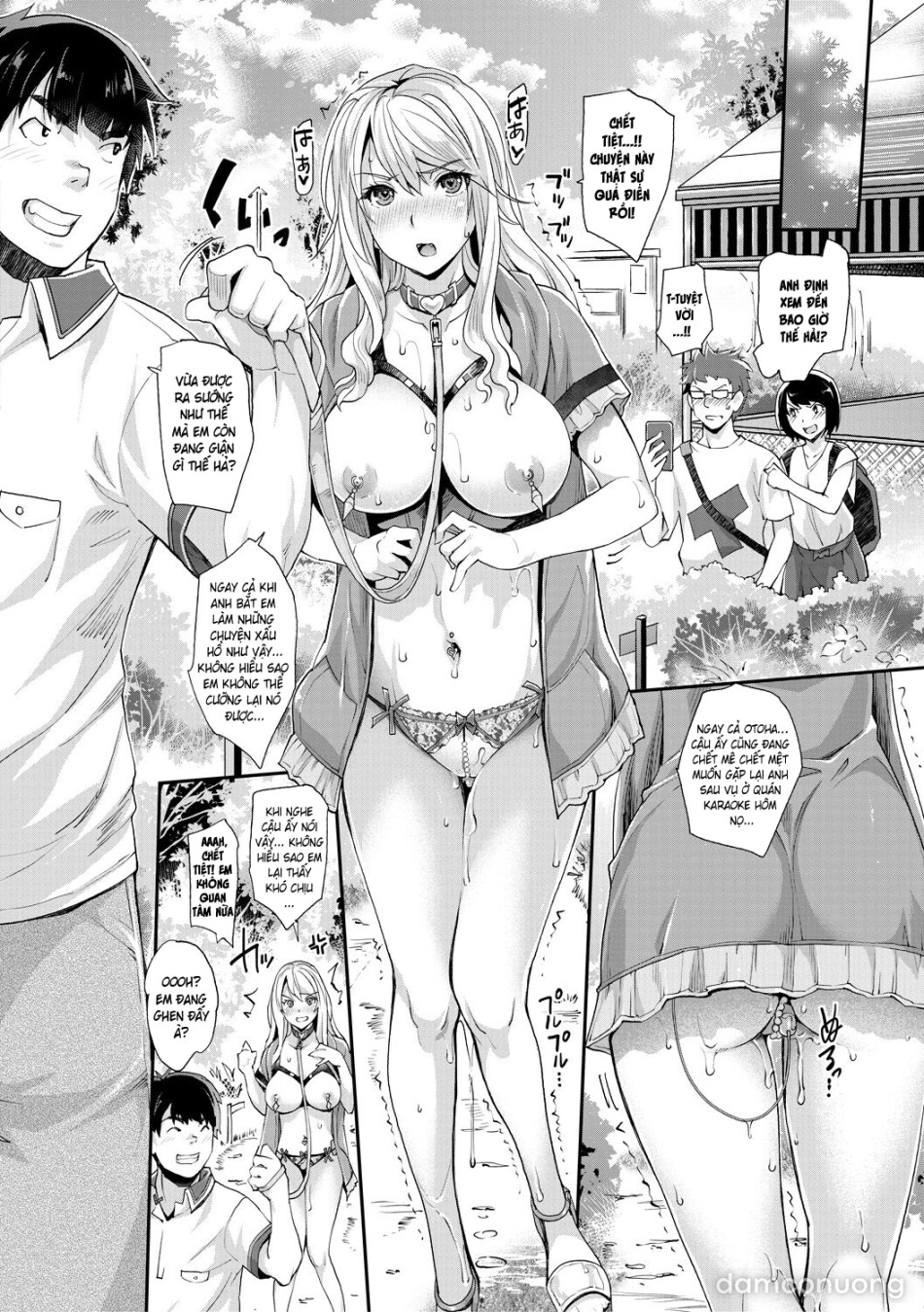 Cô em gái gyaru ra liên tục trong trò chơi thôi miên! 