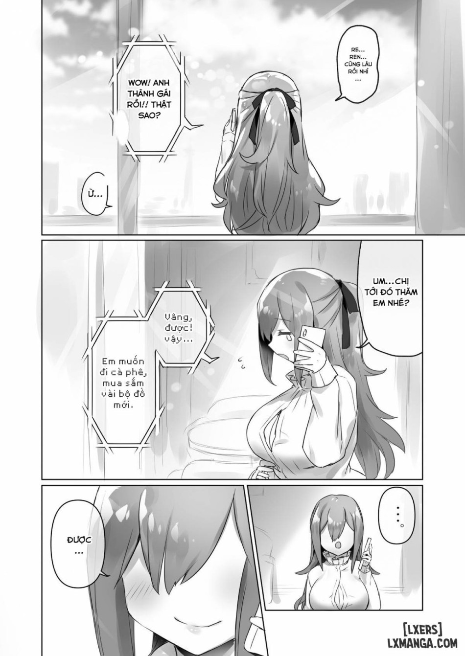 Josou Haishin-nushi wa Onee-chan ni Naritai 