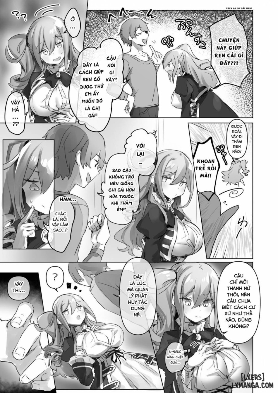 Josou Haishin-nushi wa Onee-chan ni Naritai 