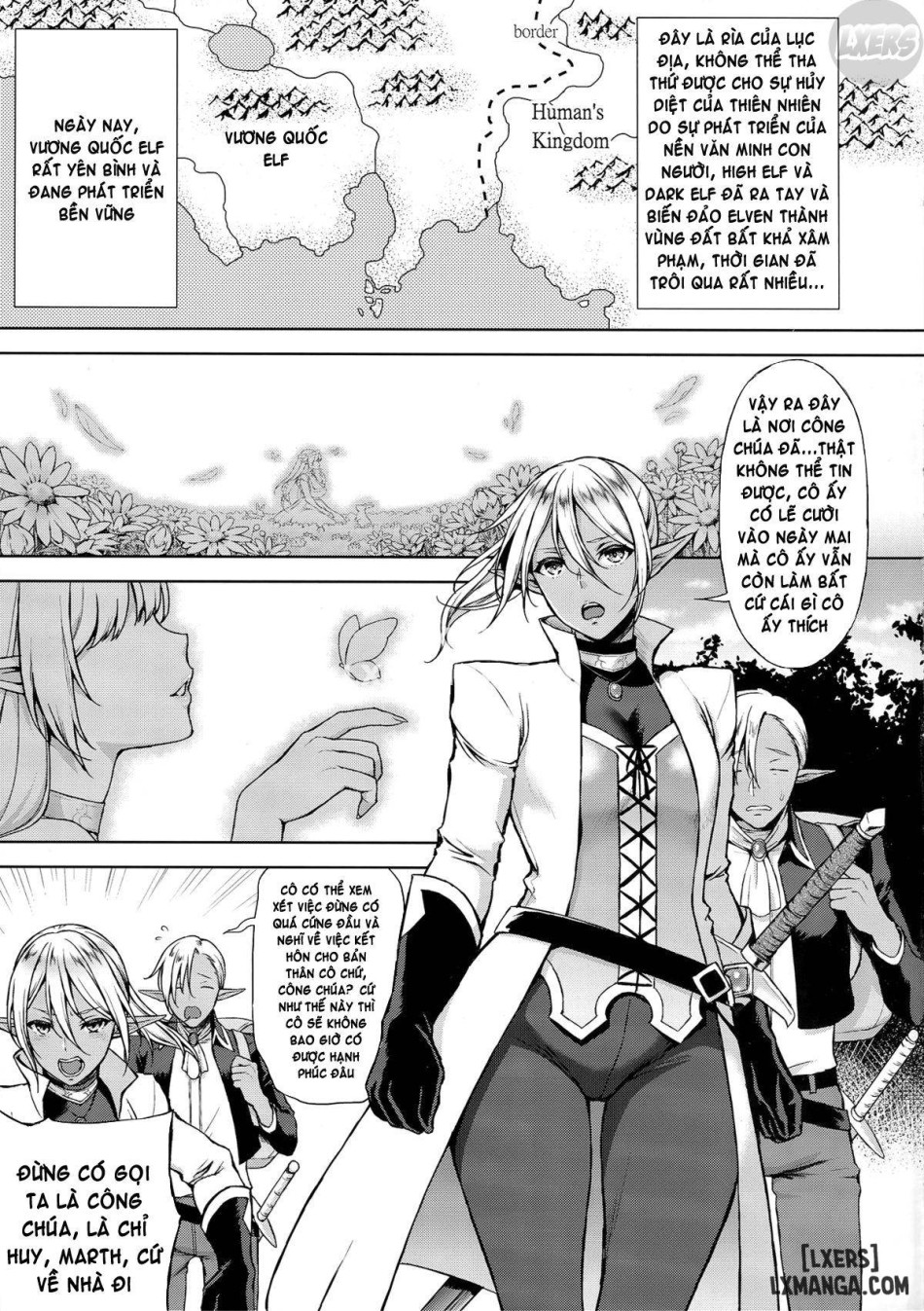 Elf no Hime wa Kairaku ni Naku 