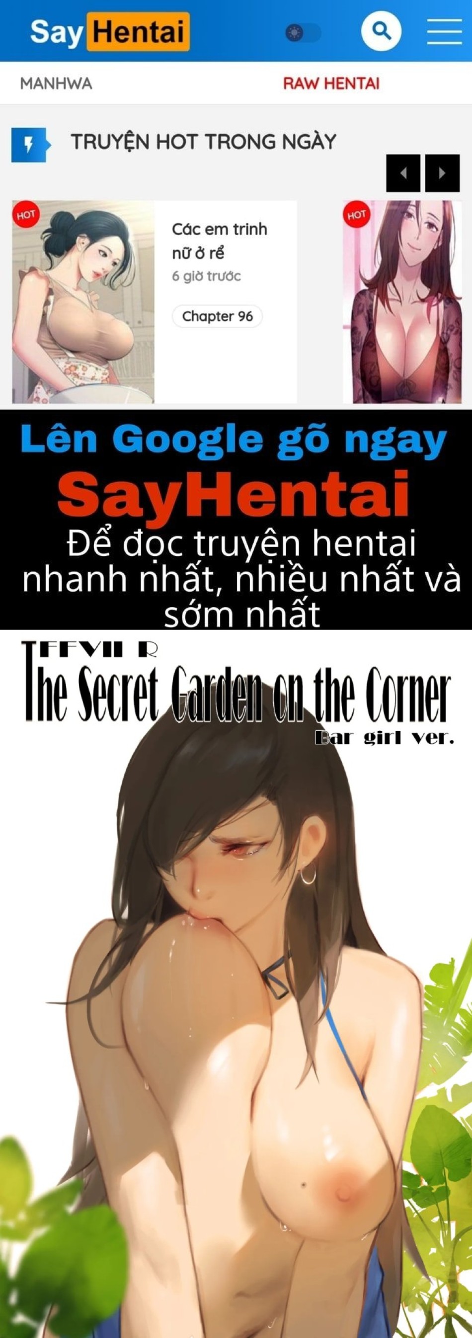 Khu vườn bí mật nơi góc phố - Bar girl ver 