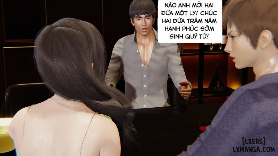 Ngủ cùng vợ thằng bạn 
