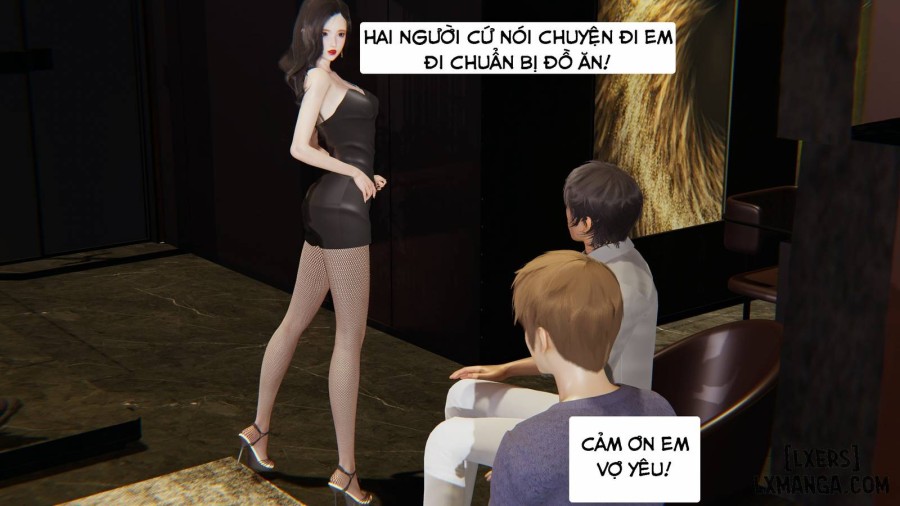 Ngủ cùng vợ thằng bạn 