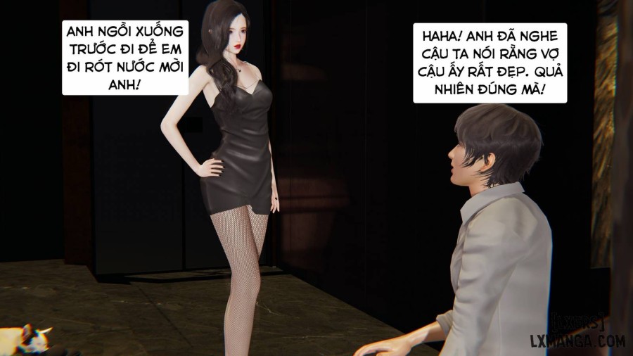 Ngủ cùng vợ thằng bạn 
