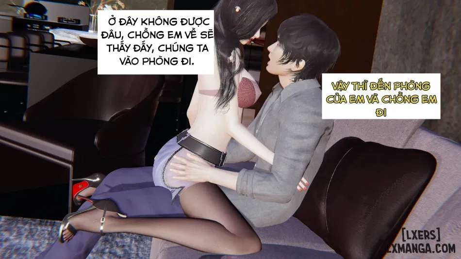 Ngủ cùng vợ thằng bạn 
