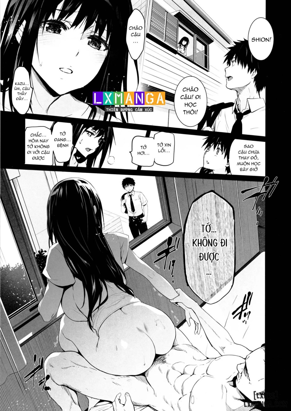 Otonari no Nie Yon Tooku e Itta Osananajimi 