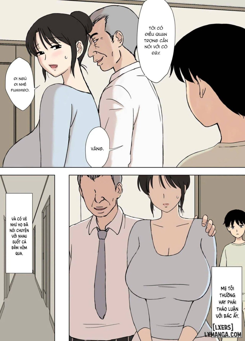 Mom is Manabu's 