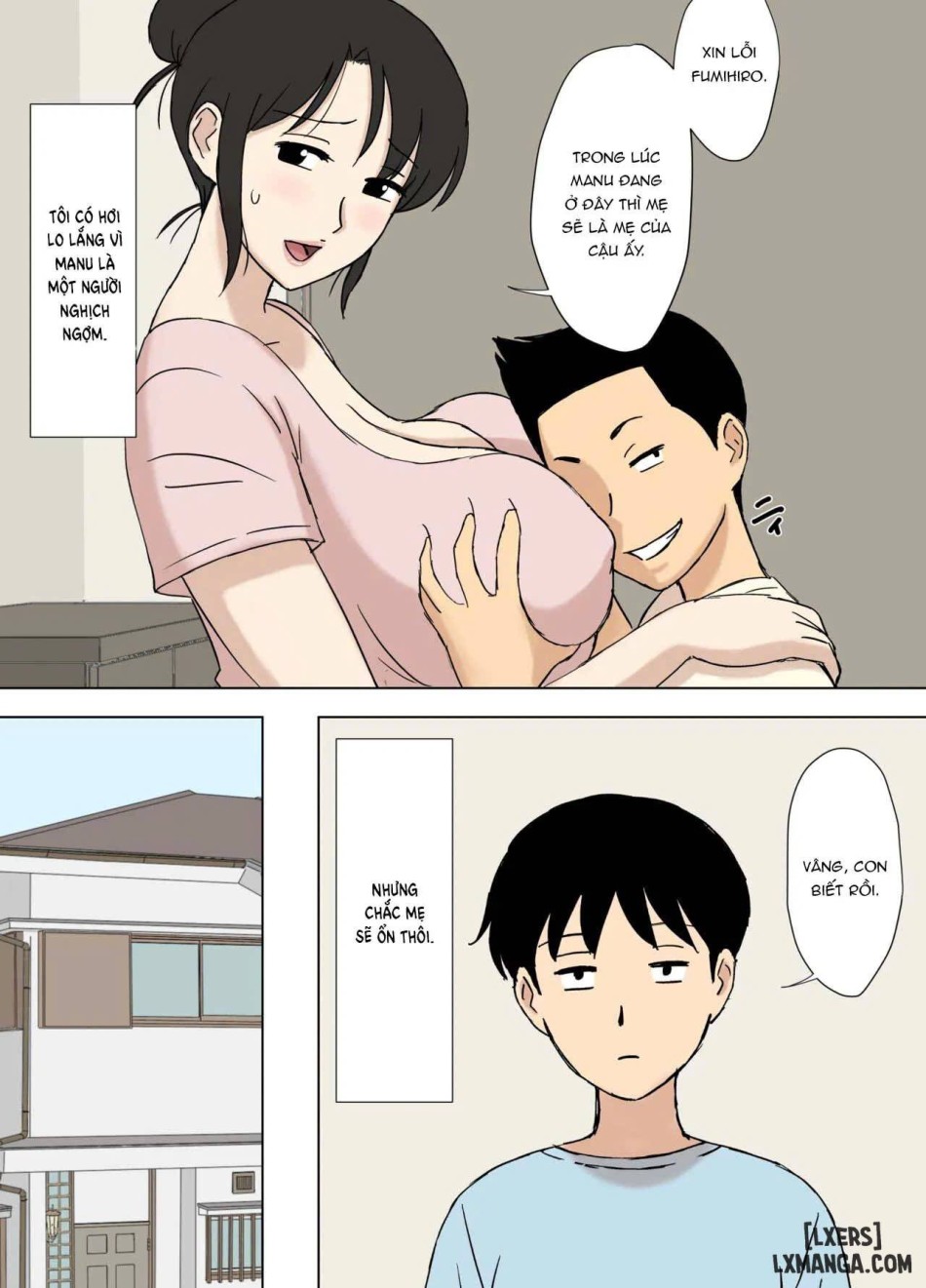 Mom is Manabu's 