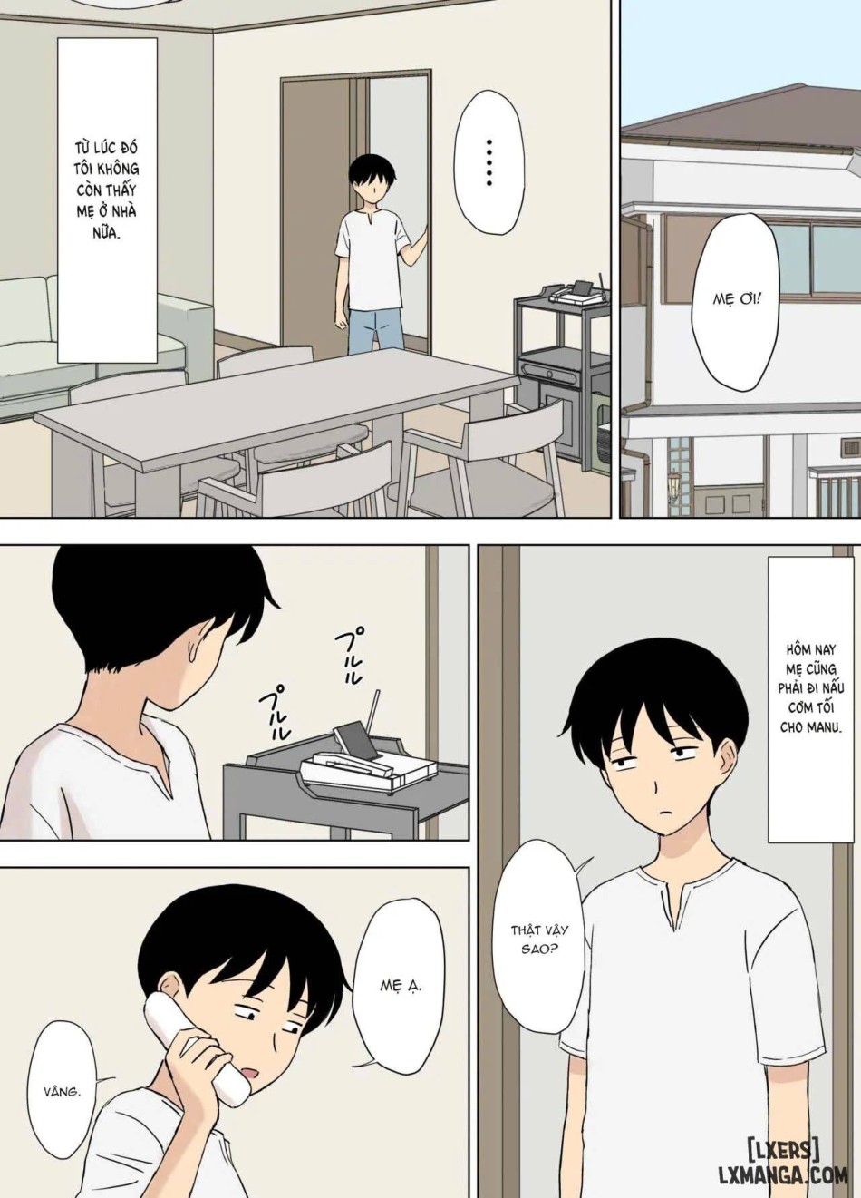 Mom is Manabu's 