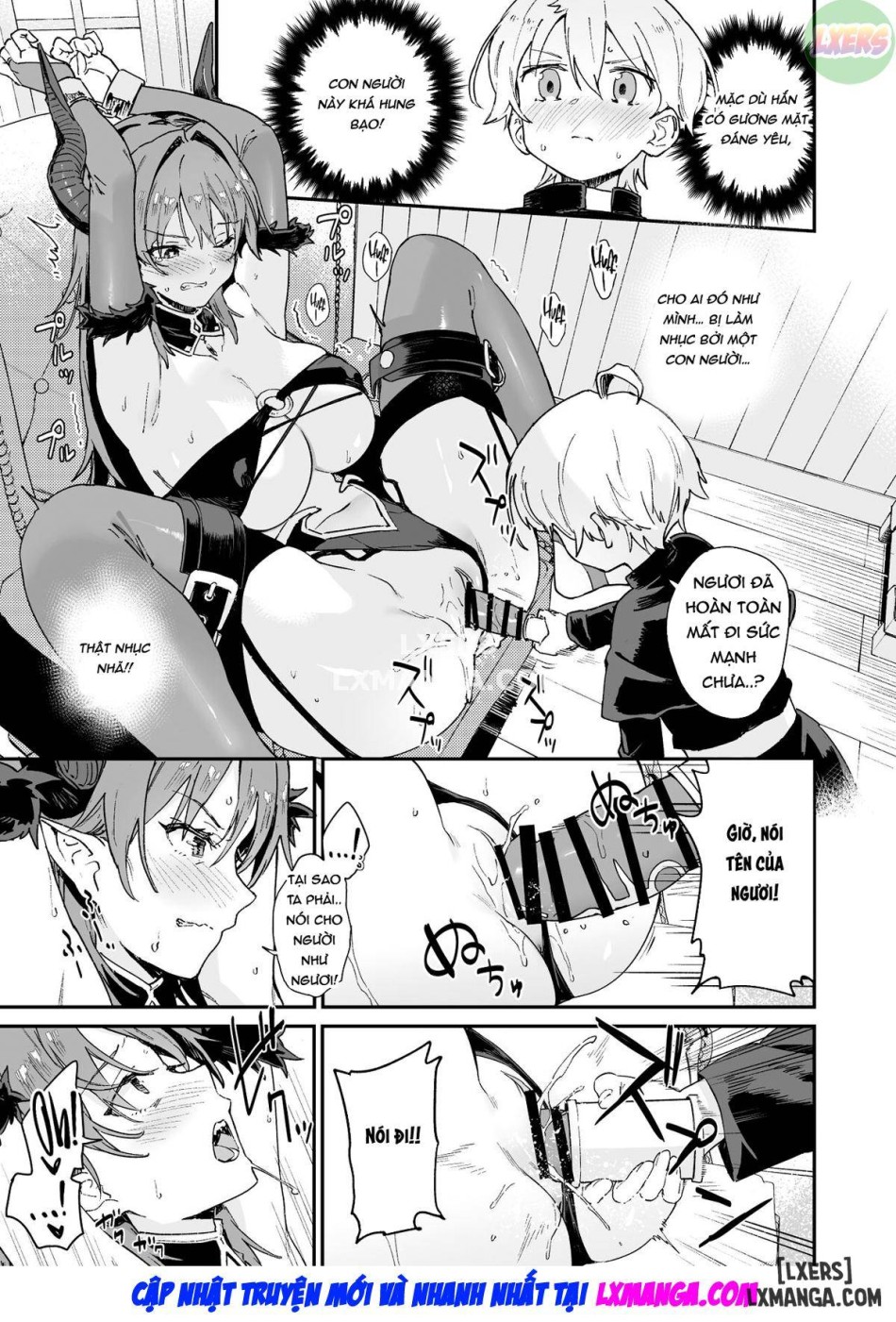 I'll Fight the Lewd Succubus Lady With Sexual Punishments oneshot 