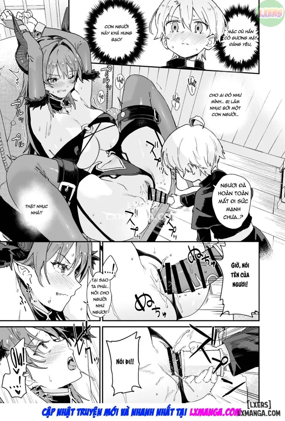 I'll Fight the Lewd Succubus Lady With Sexual Punishments oneshot 