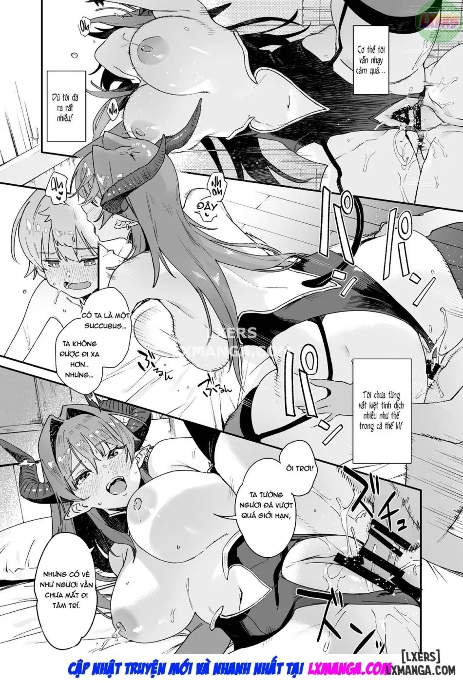 I'll Fight the Lewd Succubus Lady With Sexual Punishments oneshot 