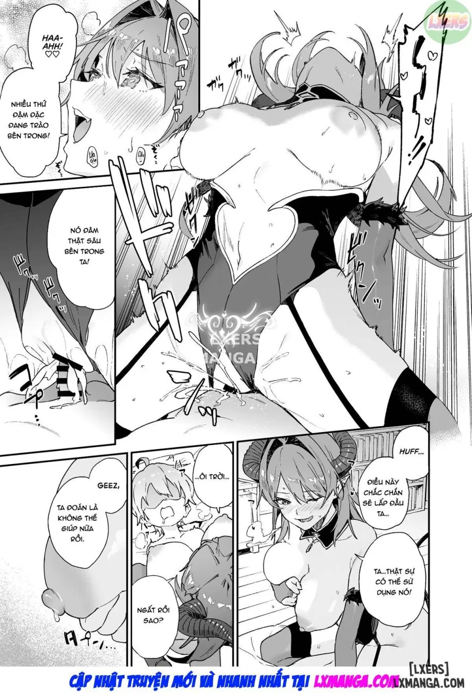 I'll Fight the Lewd Succubus Lady With Sexual Punishments oneshot 