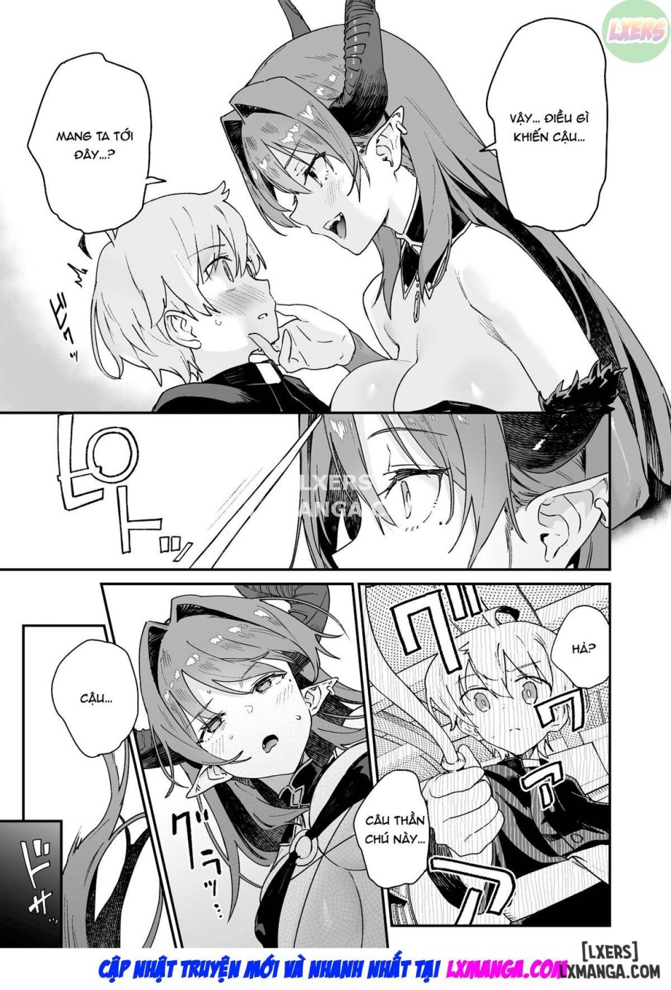 I'll Fight the Lewd Succubus Lady With Sexual Punishments oneshot 