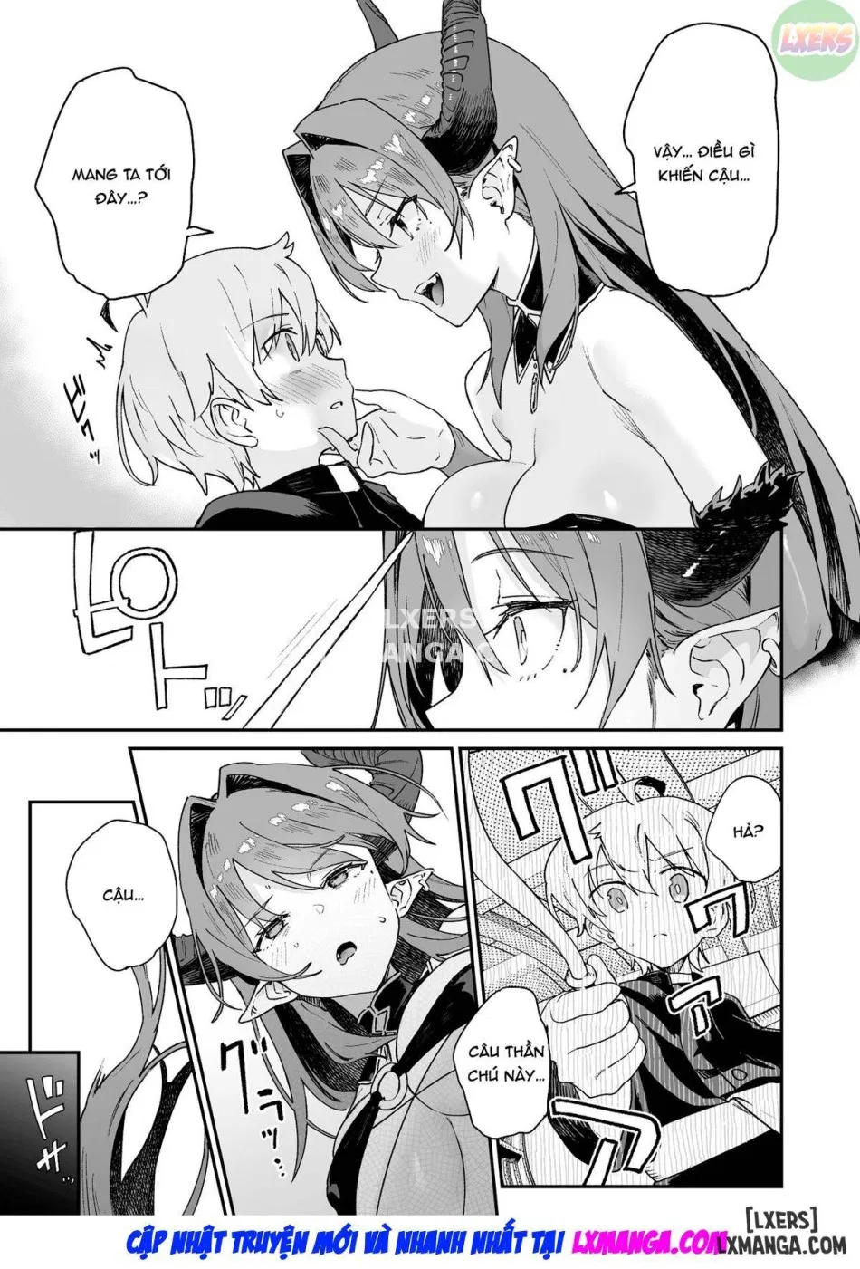 I'll Fight the Lewd Succubus Lady With Sexual Punishments oneshot 