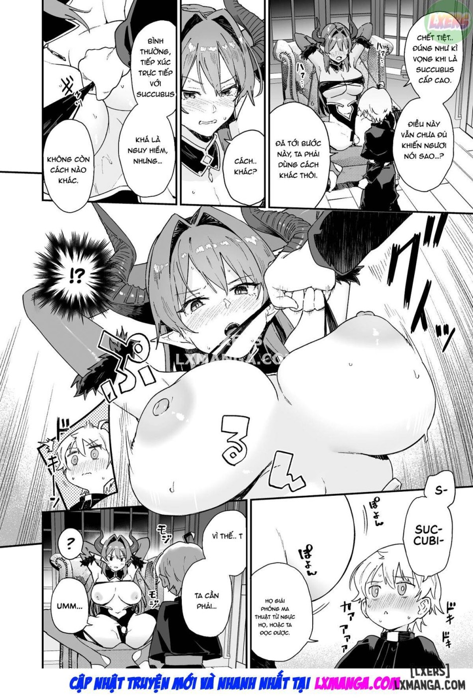 I'll Fight the Lewd Succubus Lady With Sexual Punishments oneshot 