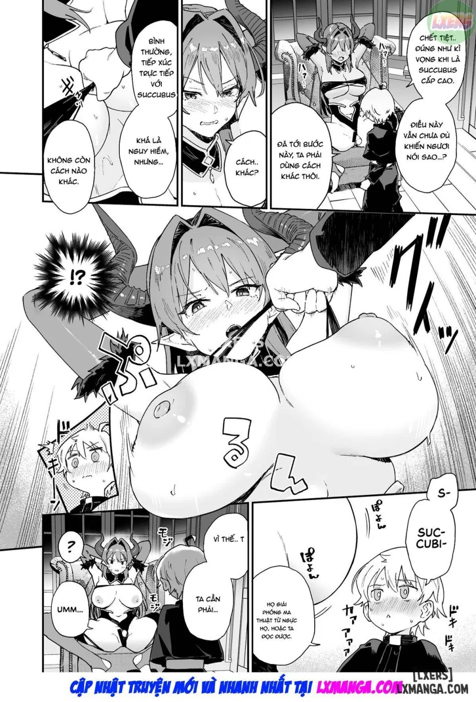 I'll Fight the Lewd Succubus Lady With Sexual Punishments oneshot 