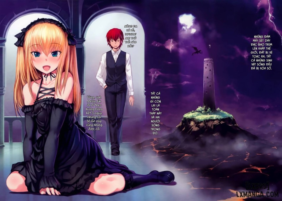 Gothic Lolita with Dragon 