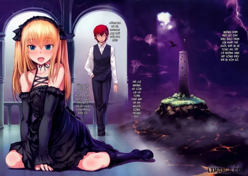 Gothic Lolita with Dragon 