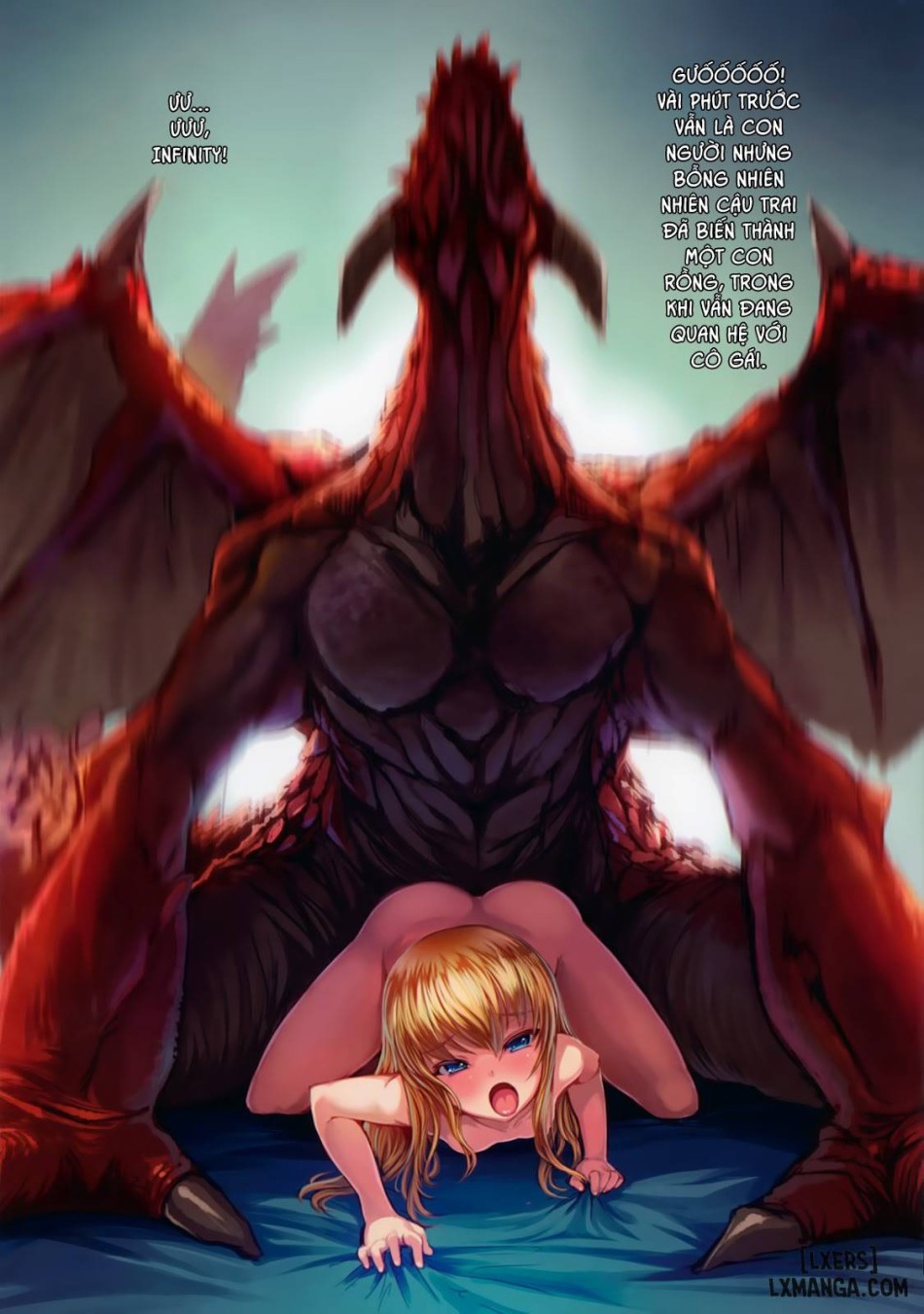 Gothic Lolita with Dragon 