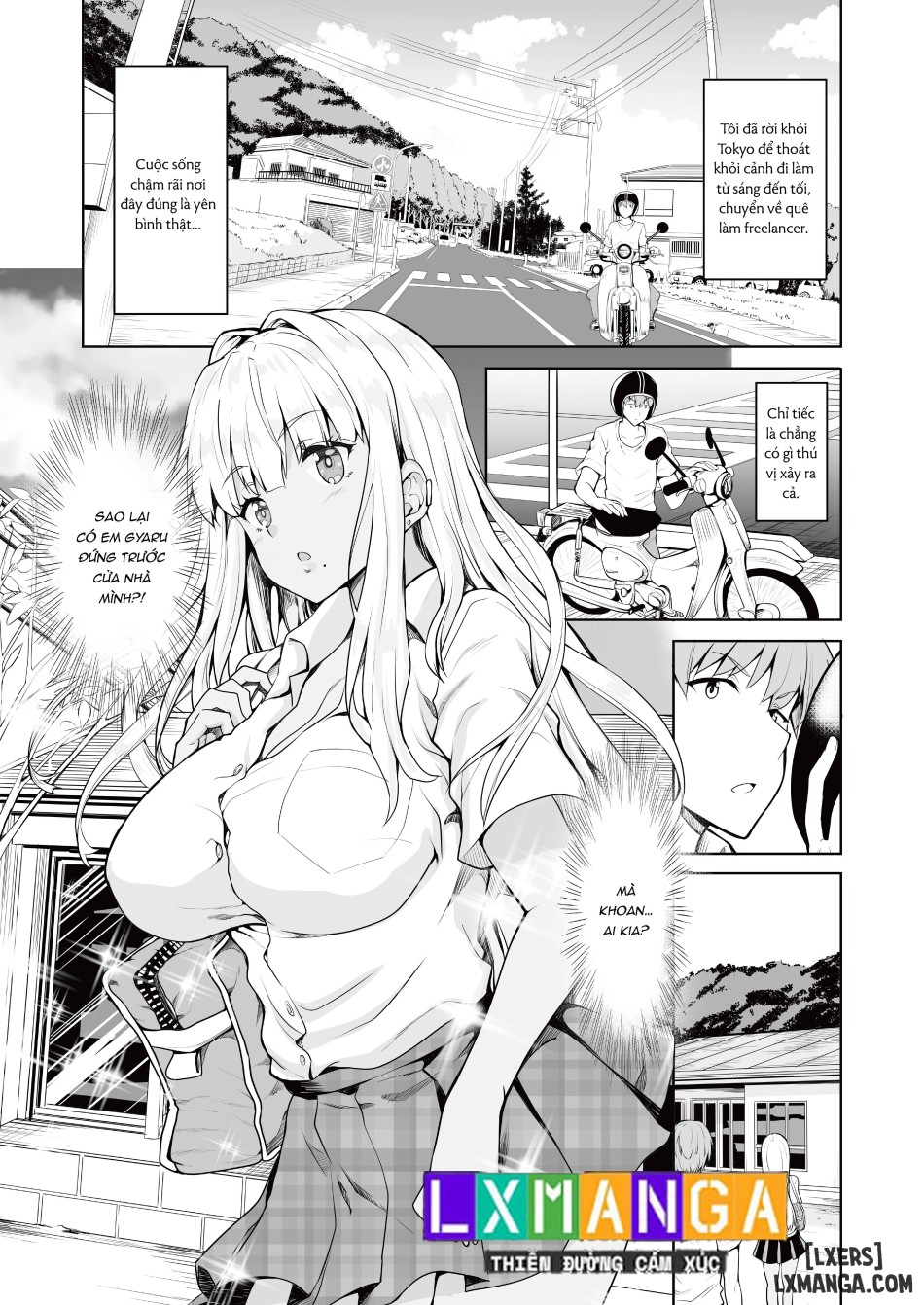 Tôi đã kết hôn với một chàng trai Tan Gyaru ở vùng nông thôn 