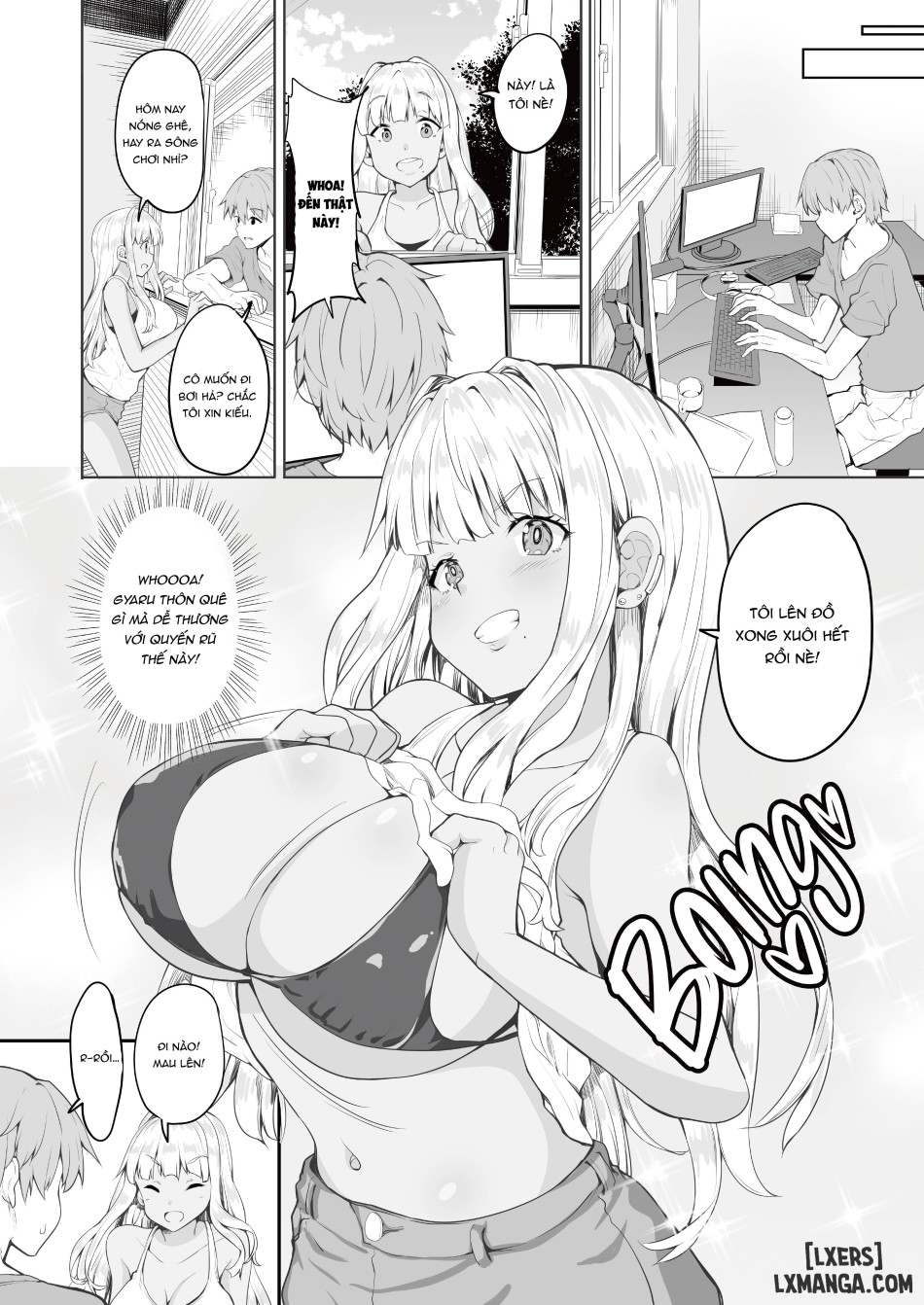 Tôi đã kết hôn với một chàng trai Tan Gyaru ở vùng nông thôn 