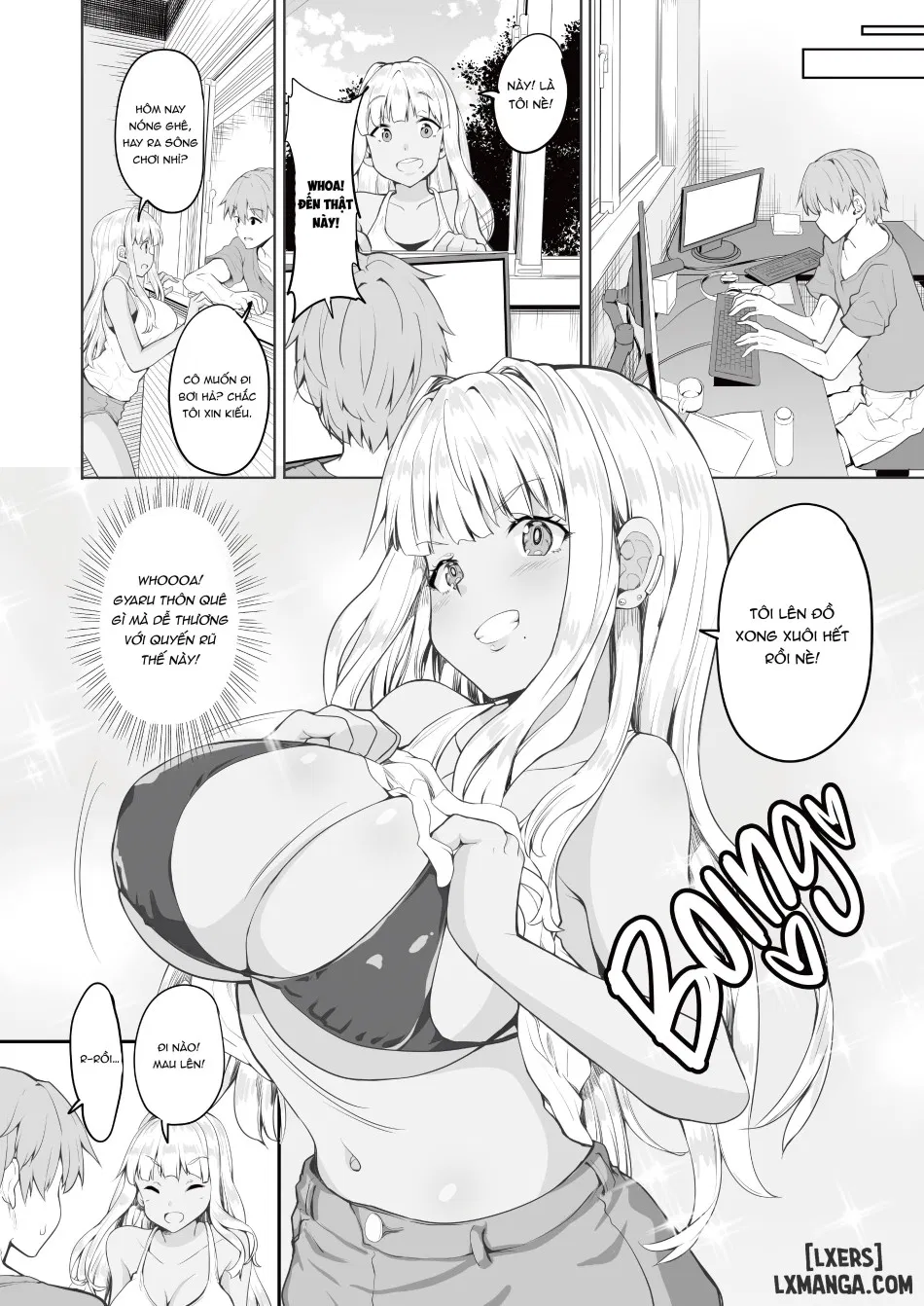 Tôi đã kết hôn với một chàng trai Tan Gyaru ở vùng nông thôn 