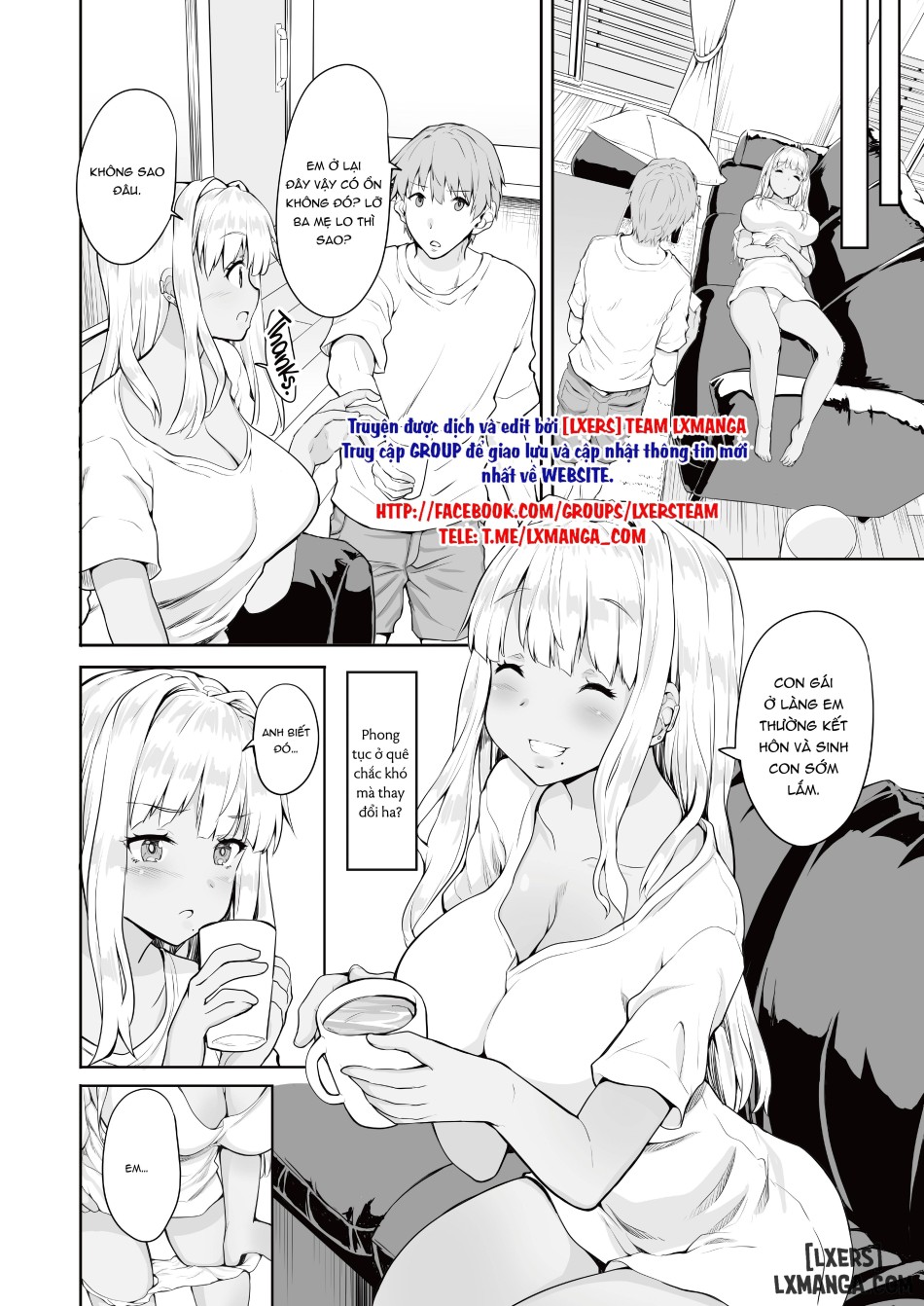 Tôi đã kết hôn với một chàng trai Tan Gyaru ở vùng nông thôn 