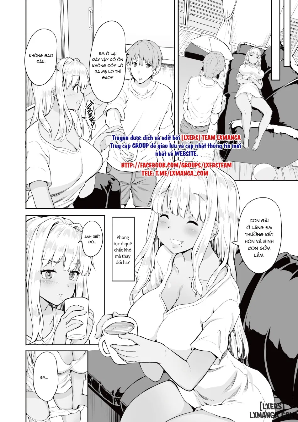 Tôi đã kết hôn với một chàng trai Tan Gyaru ở vùng nông thôn 