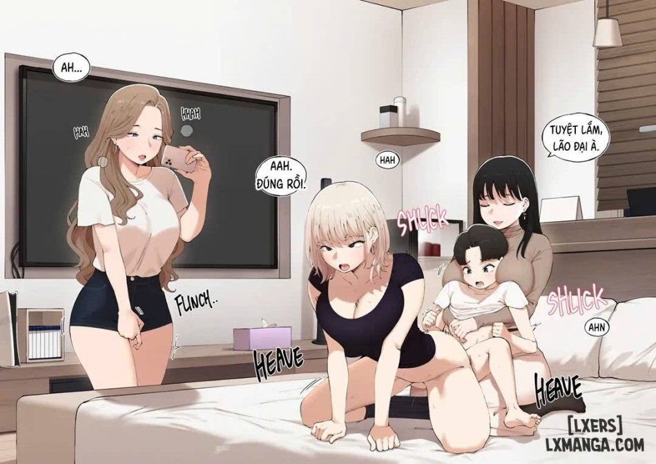 Chỉ mình tôi là đàn ông trong cái tổ đội này 